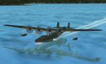 FSX Kawanishi Mavis  Flying Boat with added features